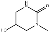 5-hydroxy-1-methyl-1,3-diazinan-2-one Struktur