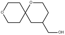 1,9-dioxaspiro[5.5]undecan-4-ylmethanol Struktur