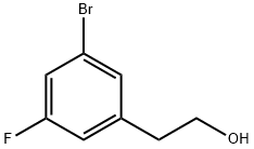 Benzeneethanol, 3-bromo-5-fluoro- 结构式