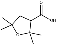 2,2,5,5-tetramethyloxolane-3-carboxylic acid 化学構造式