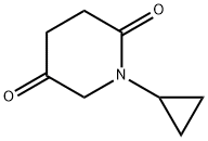 1-CYCLOPROPYL-2,5-PIPERIDINEDIONE Structure