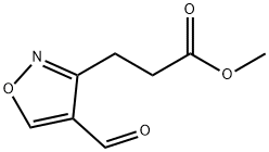methyl 3-(4-formyl-1,2-oxazol-3-yl)propanoate|3-(4-甲酰基异噁唑-3-基)丙酸甲酯