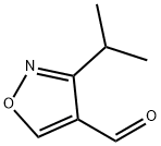 3-(propan-2-yl)-1,2-oxazole-4-carbaldehyde,1539696-86-0,结构式