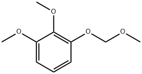 1,2-Dimethoxy-3-(methoxymethoxy)benzene Struktur