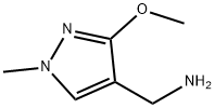 (3-methoxy-1-methyl-1H-pyrazol-4-yl)methanamine,1540981-37-0,结构式
