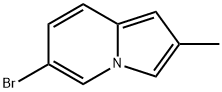 6-bromo-2-methylindolizine Structure