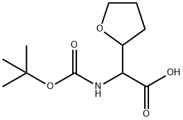 2-{[(tert-butoxy)carbonyl]amino}-2-(oxolan-2-yl)acetic acid|2-{[(叔-丁氧基)羰基]氨基}-2-(噁戊环-2-基)乙酸