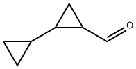 2-cyclopropylcyclopropane-1-carbaldehyde Structure