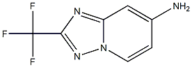 2-(三氟甲基)-[1,2,4]三唑并[1,5-A]吡啶-7-胺 结构式