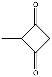 2-methylcyclobutane-1,3-dione Struktur