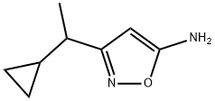 3-(1-cyclopropylethyl)-1,2-oxazol-5-amine|3-(1-环丙基乙基)异噁唑-5-胺