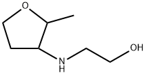 2-[(2-methyloxolan-3-yl)amino]ethan-1-ol Struktur