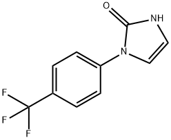 1-(4-(trifluoromethyl)phenyl)-1,3-dihydro-2H-imidazol-2-one Structure