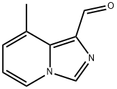 8-methylimidazo[1,5-a]pyridine-1-carbaldehyde Struktur