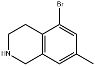 5-bromo-7-methyl-1,2,3,4-tetrahydroisoquinoline,1555656-45-5,结构式