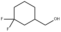 (3,3-difluorocyclohexyl)methanol Struktur