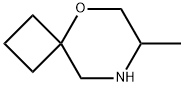 7-methyl-5-oxa-8-azaspiro[3.5]nonane Struktur
