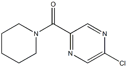 (5-Chloropyrazin-2-yl)-piperidin-1-yl-methanone Structure