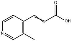 3-(3-methylpyridin-4-yl)prop-2-enoic acid,1562606-78-3,结构式