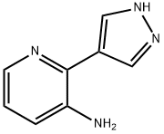 3-Amino-2-(pyrazol-4-yl)pyridine Struktur