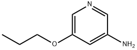 5-PROPOXYPYRIDIN-3-YLAMINE Structure