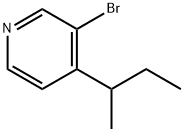 3-Bromo-4-(sec-butyl)pyridine Structure