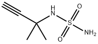 [(2-methylbut-3-yn-2-yl)sulfamoyl]amine Structure