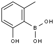 Boronic acid, B-(2-hydroxy-6-methylphenyl)- Structure
