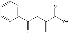 2-methylene-4-oxo-4-phenylbutanoic acid Structure