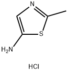 2-METHYLTHIAZOL-5-AMINE HYDROCHLORIDE, 1581780-46-2, 结构式