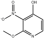 4-Pyridinol, 2-methoxy-3-nitro- 化学構造式