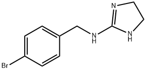 N-(4-bromobenzyl)-4,5-dihydro-1H-imidazol-2-amine Structure