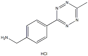 Methyltetrazine-amine hydrochloride 化学構造式