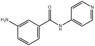 3-amino-N-pyridin-4-ylbenzamide Struktur