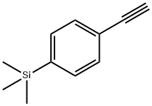 (4-乙炔苯基)三甲基硅烷, 16116-92-0, 结构式