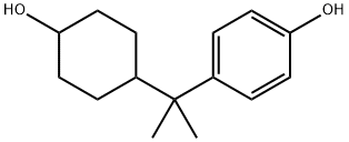 4,4'-isopropylidenedicyclohexanol 化学構造式