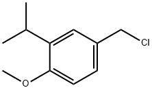 Benzene, 4-(chloromethyl)-1-methoxy-2-(1-methylethyl)-|