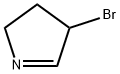3-Bromo-4,5-dihydropyrrolidine 化学構造式
