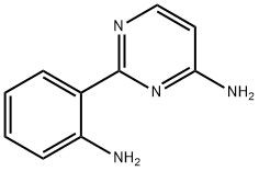 4-Amino-2-(2-aminophenyl)pyrimidine 结构式