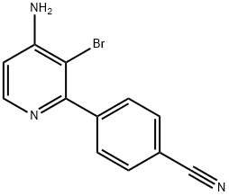 1622839-08-0 4-Amino-3-bromo-2-(4-cyanophenyl)pyridine