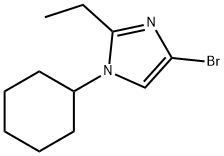4-Bromo-1-cyclohexyl-2-ethylimidazole|