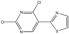 1622839-50-2 2,4-Dichloro-5-(thiazol-2-yl)pyrimidine