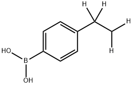 (4-(ethyl-d5)phenyl)boronic acid,1624975-35-4,结构式