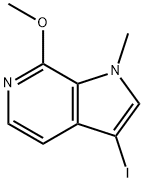1627713-57-8 3-碘-7-甲氧基-1-甲基-1H-吡咯并[2,3-C]吡啶