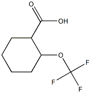 2-(trifluoromethoxy)cyclohexane-1-carboxylic acid Structure