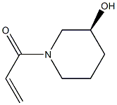 1-[(3S)-3-Hydroxy-1-piperidinyl]-2-propen-1-one Struktur