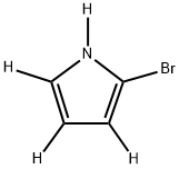 2-Bromopyrrole-d4,1643539-31-4,结构式
