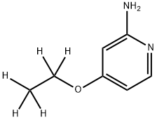 4-(ethoxy-d5)pyridin-2-amine Struktur