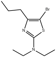 5-Bromo-4-(n-propyl)-2-(diethylamino)thiazole 结构式