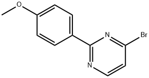4-Bromo-2-(4-methoxyphenyl)pyrimidine Struktur